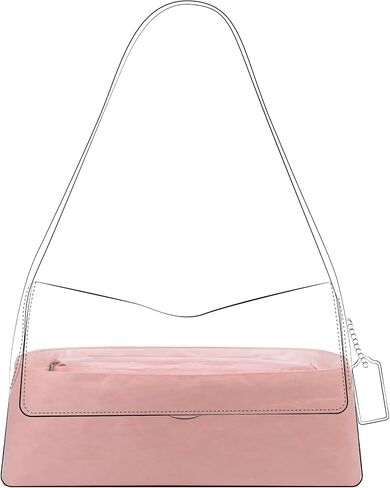DGAZ Lightweight Purse Organizer Insert for Coach Chelsea 30/36, Silk DupontPaper Inner Bag for Luxury Bag (Chelsea 30, Pink) in Kuwait