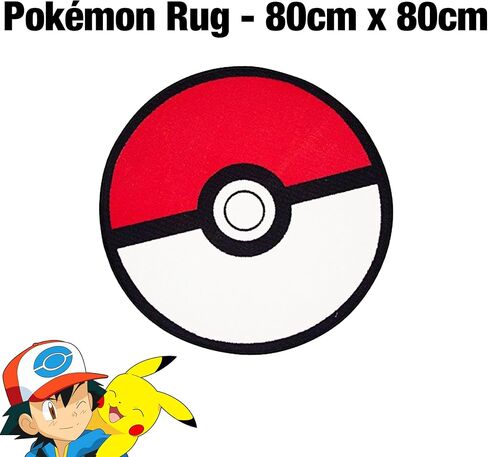 Pokemon Catch Kids Rug, Multi-Colour in Kuwait