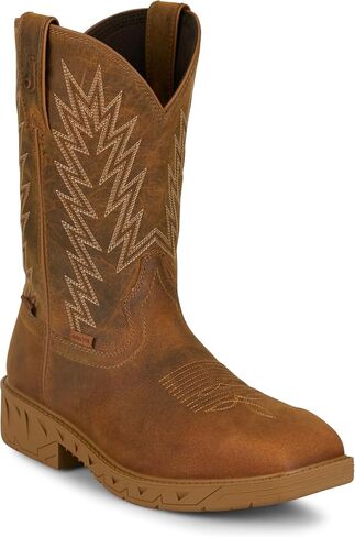 Justin Blinder Leather Boots for Men - Prodigy Collection -Steel Toe, Stylish, Durable and Everyday Comfort in Kuwait