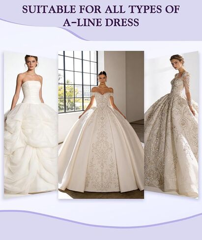 Petticoats for Women Plus Size A-line 6 Hoop 6 Layered Tulle Petticoat,Floor Length Crinoline Underskirt White for Wedding Bridal Ball Gown in Saudi Arabia