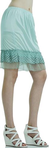 Women's Bubble Lace Half Slip Skirt Extender in Saudi Arabia