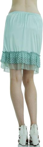 Women's Bubble Lace Half Slip Skirt Extender in Saudi Arabia