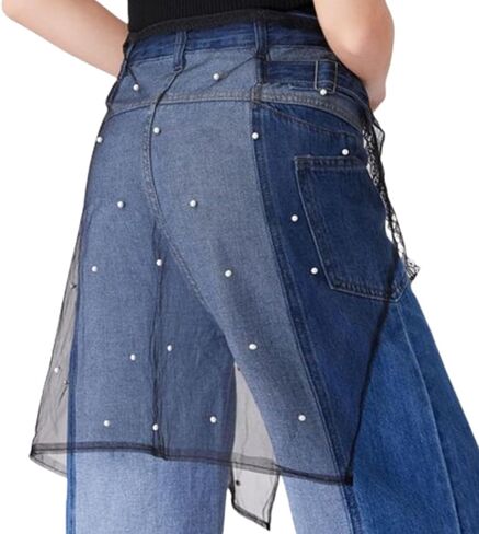 LoudSung Shirt Extender Lower Sweep Half Length Skirt Slips Mini Underskirt Charming Undershirt for Women Girls in Saudi Arabia