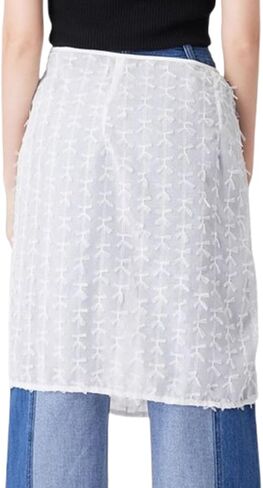 LoudSung Shirt Extender Lower Sweep Half Length Skirt Slips Mini Underskirt Charming Undershirt for Women Girls in Saudi Arabia