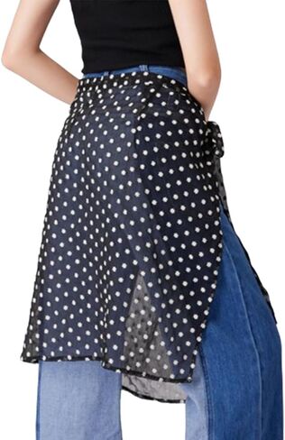 LoudSung Shirt Extender Lower Sweep Half Length Skirt Slips Mini Underskirt Charming Undershirt for Women Girls in Saudi Arabia