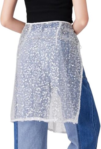 LoudSung Shirt Extender Lower Sweep Half Length Skirt Slips Mini Underskirt Charming Undershirt for Women Girls in Saudi Arabia
