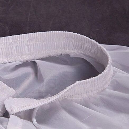 Hard Net Lace Bride Wedding Dress Petticoat Kids Women Short White Mesh Petticoa White in Saudi Arabia
