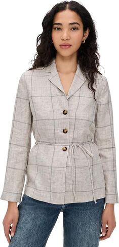 rag & bone Women's Chappell Plaid Blazer in Kuwait