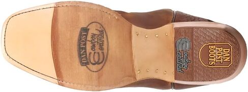 Dan Post Boots Mens Bucky Embroidered Pull On Square Toe Casual Boots Knee High - Blue, Brown in Kuwait