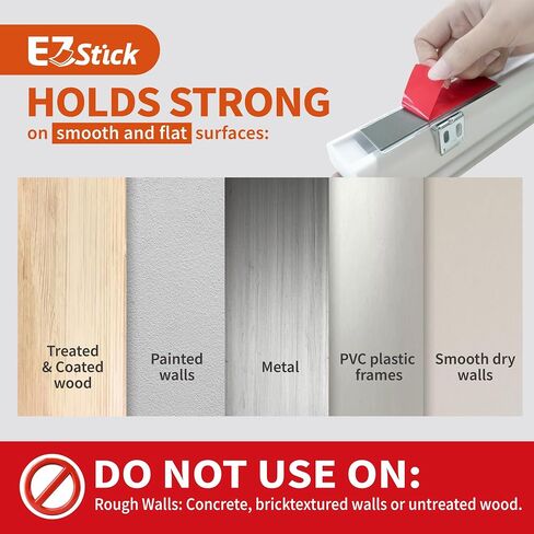 DEZ FURNISHINGS EZ Stick No Drill No Tools Cordless 1.5" Blackout Cellular Shade, 26" W x 72" H, Latte in Kuwait