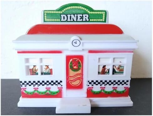 Christmas Village Diner (Lights up) in Saudi Arabia