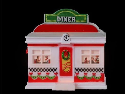 Christmas Village Diner (Lights up) in Saudi Arabia