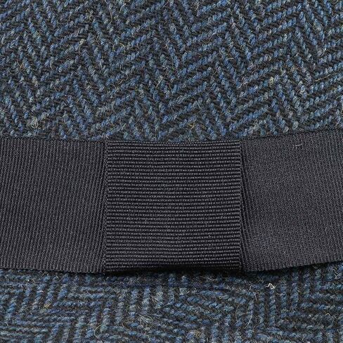 Lipodo Trilby Herringbone Hat Classic Fabric Ribbed Band Men Women Summer Winter Fedora in Kuwait