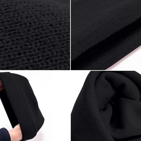 Adugen Origei Thick Warm Lined Knit Colombia Flag Chunky Womens Snow Cap in Saudi Arabia