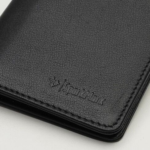 RFID Blocking Slim Wallet for Men | Thin Bifold Credit Card Holder Wallet | Mens Wallet Slim Business Card Case | Minimalist Front Pocket wallet with Gift Box (Jet Black) in Saudi Arabia
