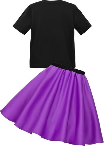 مجموعة ملابس الرقص الكلاسيكية للفتيات من JerrisApparel من الخمسينيات من القرن الماضي على شكل جورب هوب in Kuwait