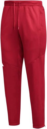 adidas Mens Travel Tapered Aeroready Joggers Casual Drawstring - Red in Kuwait