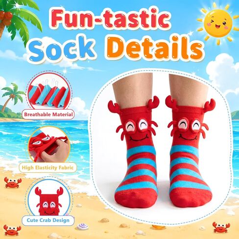 Funny Ocean Animal Socks with 3D Eye Design for Women Novelty Wacky Socks for Teens Birthday Prank Gifts in Saudi Arabia