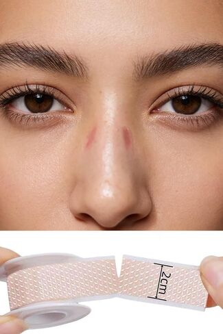 Eyeglass Nose Pad Cushions -Skin Color- Relieve Red Marks Indentation | Pressure Red Marks & Indentation for Glasses Nose Bridge Protector in Saudi Arabia