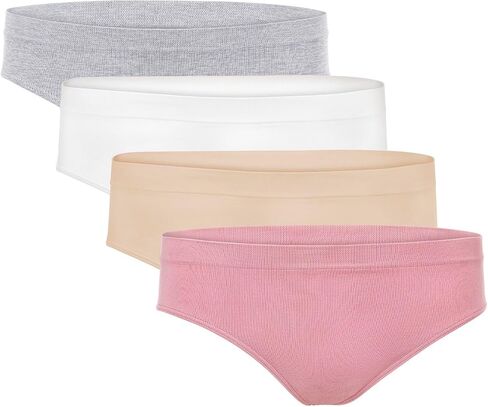 Fruit of the Loom Girls' Stretch Seamless Bikini Briefs in Kuwait