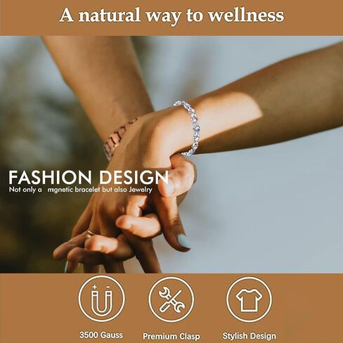 Copper Brecelet for Women, 99.99% Solid Pure Megneetic Bangle Arthritis, Effective Neodymium Lympunclog, Titanium Steel Wirstbband, Natural Unique Gemstone, Adjustable, Colorful Crystal in Saudi Arabia