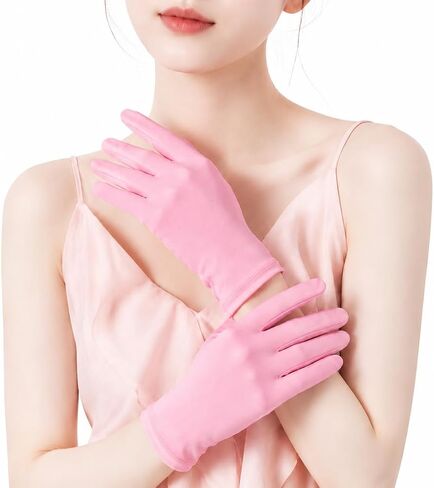 Spandex Opera Gloves 1920s Flapper Accessories Stretchy Gloves for Party Halloween cosplay 9 inchs 23 cm in Saudi Arabia