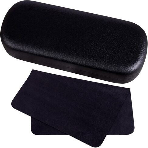ADBGV Hard Shell Eyeglasses Case,Stylish Design PU Leather Protective Sunglasses Cases,Cute Glasses Case for Girls Men Women in Saudi Arabia