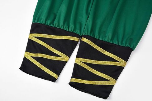 ReliBeauty Green Ninja Kids Costume for Boys suit with Deluxe Ninja Accessories in Kuwait