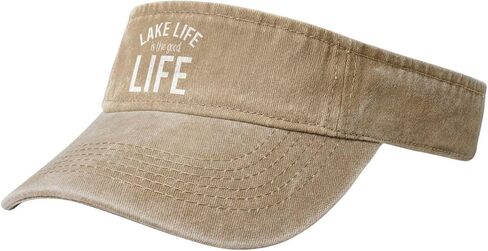 قبعات Lake Life is The Good Life Sport للحماية من الشمس، قبعات كرة قطنية، قبعة بيسبول علوية فارغة للرجال والنساء in Kuwait