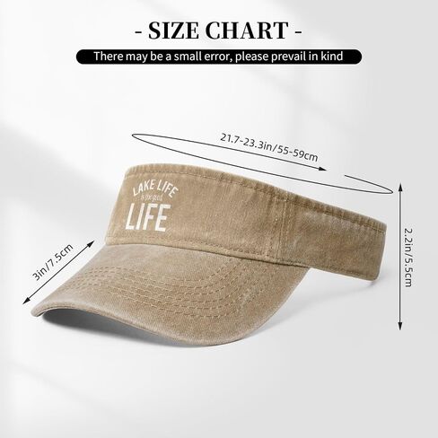 قبعات Lake Life is The Good Life Sport للحماية من الشمس، قبعات كرة قطنية، قبعة بيسبول علوية فارغة للرجال والنساء in Kuwait
