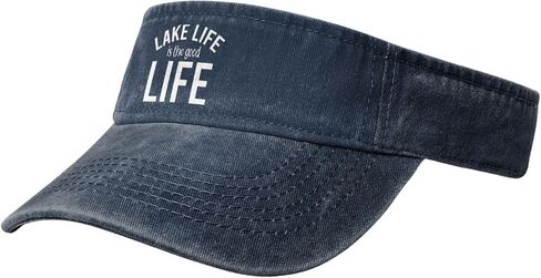 قبعات Lake Life is The Good Life Sport للحماية من الشمس، قبعات كرة قطنية، قبعة بيسبول علوية فارغة للرجال والنساء in Kuwait