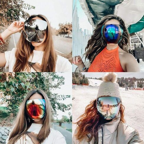Face Sunglasses, Unisex Full Face Cover Visor with Advanced PC Panels for Outdoor Indoor Activities (#4) in Saudi Arabia