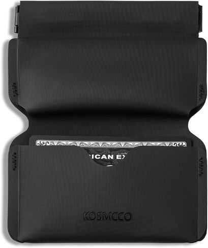 KOSMCCO Minimalist Front Pocket Wallet – Slim Magnetic Card Holder with Coin Pouch in Kuwait