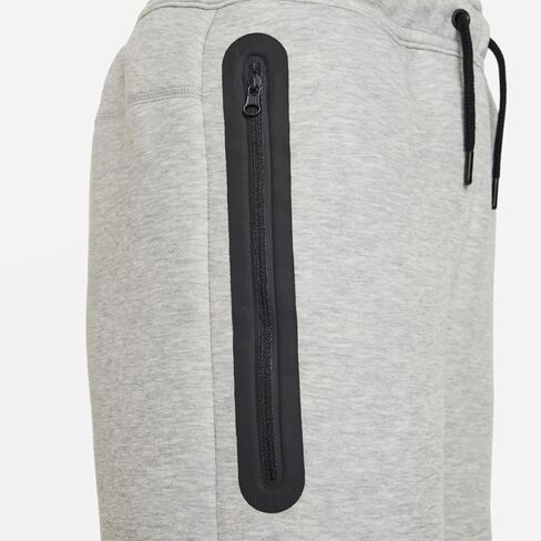 شورت Nike Tech Fleece للأطفال الكبار (للأولاد) (رمادي داكن منقط/أسود/أسود، FD3289-063) مقاس X-Small in Kuwait