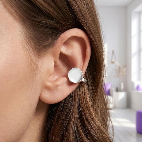 8pcs Pressure Earrings for Keloids, Non-Pierced Keloid Compression Clip-Ons Earrings, Adjustable Stainless Steel Ear Clips Jewelry for Women Men- 4 Colors in Saudi Arabia