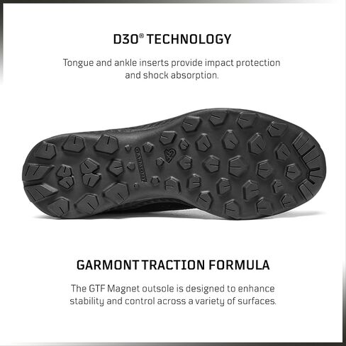 GARMONT TACTICAL T8 Specter LE Zip Law Enforcement Boots for Men and Women, EMS, Patrol, Duty, Lightweight, Full Grain Leather, Superior Impact Protection in Kuwait