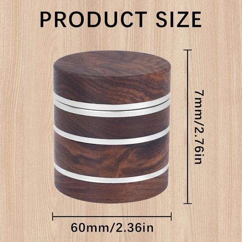 Pink Wooden Spice Grinder 2.5" in Kuwait