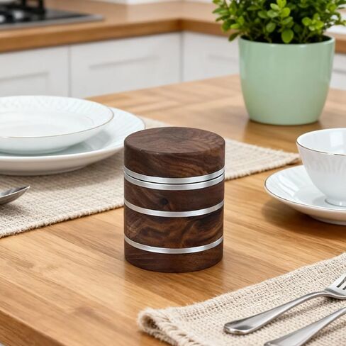 Pink Wooden Spice Grinder 2.5" in Kuwait