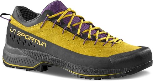 La Sportiva Men's TX4 EVO Leather Technical Approach/Hiking Shoes, Yellow/Purple, US 10 (EU Equivalent 43) in Kuwait