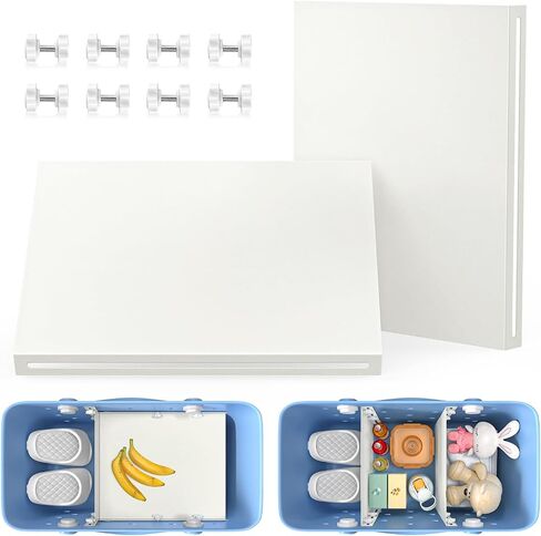 PoYang 2 Pack for Baby Bogg Bag Divider Tray, Lightweight Metal Dividers for Bogg Bag Accessories Inserts for Bog Organizer Screw in, Help Organize Beach Bagg & Divide Space, Medium in Saudi Arabia