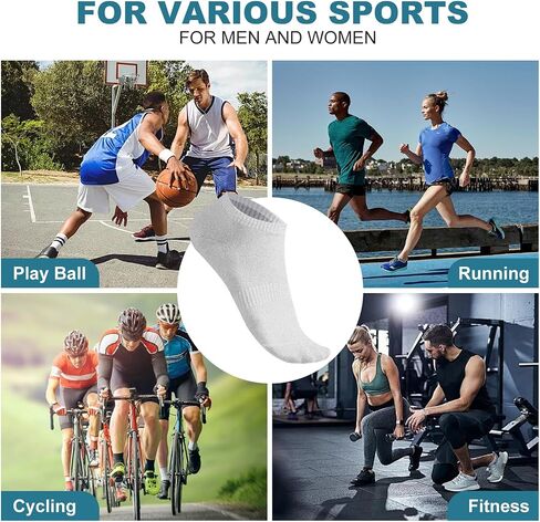 30 Pairs Low Cut Ankle Socks Unisex, 2.4" Height Breathable Cotton Socks, Medium Thickness Casual Athletic Socks for Men and Women, Black White Gray, All Season Bulk Pack in Saudi Arabia
