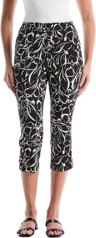 Rafaella Women's Soft Stretch Viscose Pull on 3/4 Length Capri Crop Pant 22 Inch Inseam in Kuwait