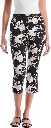 Rafaella Women's Soft Stretch Viscose Pull on 3/4 Length Capri Crop Pant 22 Inch Inseam in Kuwait