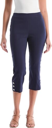 Rafaella Women's Soft Stretch Viscose Pull on 3/4 Length Capri Crop Pant 22 Inch Inseam in Kuwait