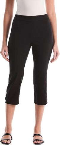 Rafaella Women's Soft Stretch Viscose Pull on 3/4 Length Capri Crop Pant 22 Inch Inseam in Kuwait