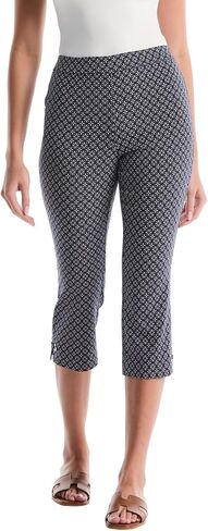 Rafaella Women's Soft Stretch Viscose Pull on 3/4 Length Capri Crop Pant 22 Inch Inseam in Kuwait
