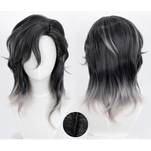 Identity V Knight Cosplay Wig Comic Convention Costume Party Role Play Halloween Christmas Hair +Wigs Cap in Kuwait