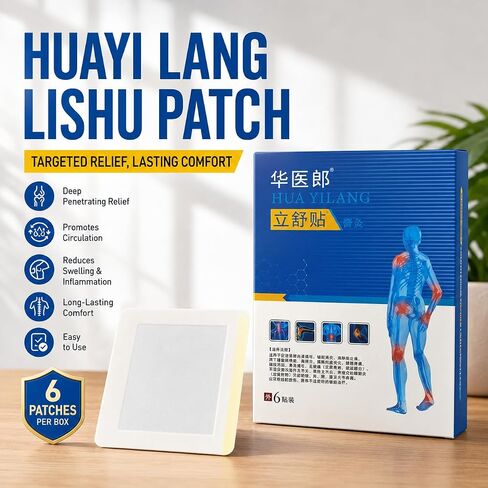 رقعة Huayilang للرقبة والكتف والخصر وآلام المفاصل، تعزز الدورة الدموية، وتخفف الالتهاب، لعلاج داء الفقار العنقي، والتهاب المفاصل وإصابة الأنسجة الرخوة (صندوق واحد) in Kuwait