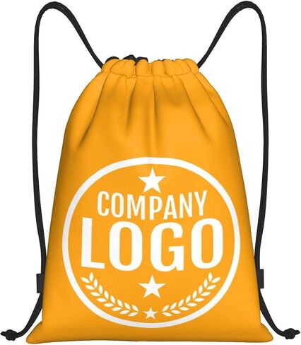 Bulk 10-200PCS Custom Backpack With Logo Custom Drawstring Bags Personalized Backpack Customized Bag Make Your Own Bulk For Sports Gym Blue M in Kuwait