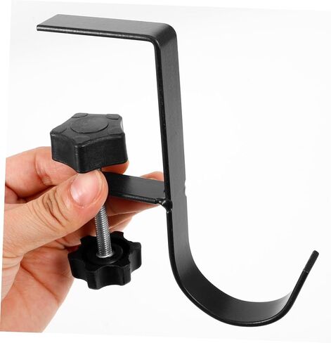 Desk Purse Hanger Metal Schoolbag Hook Tableside Bag Hanger Holder Adjustable Table Edge Hook for Office in Saudi Arabia